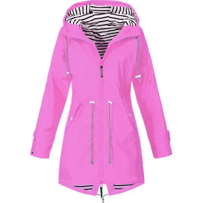 LEONORE – Le manteau de pluie élégant et imperméable pour femmes