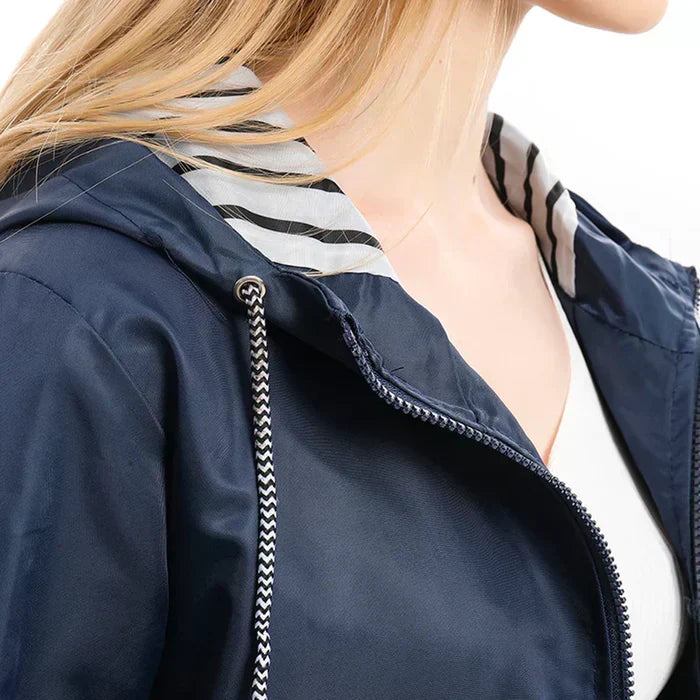 LEONORE – Le manteau de pluie élégant et imperméable pour femmes