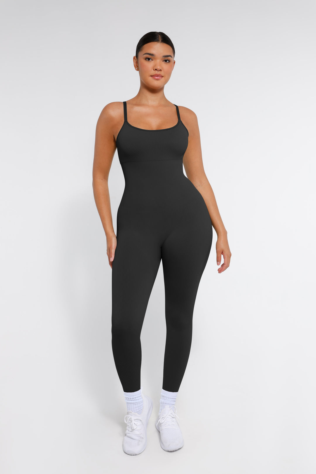 Combinaison Shapewear sans couture avec bretelles spaghetti