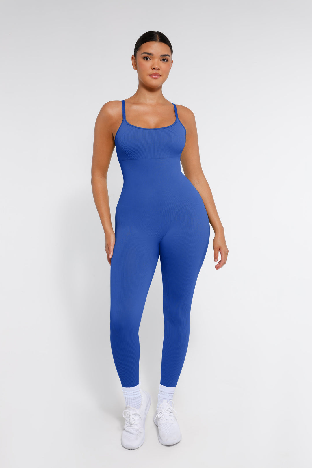 Combinaison Shapewear sans couture avec bretelles spaghetti