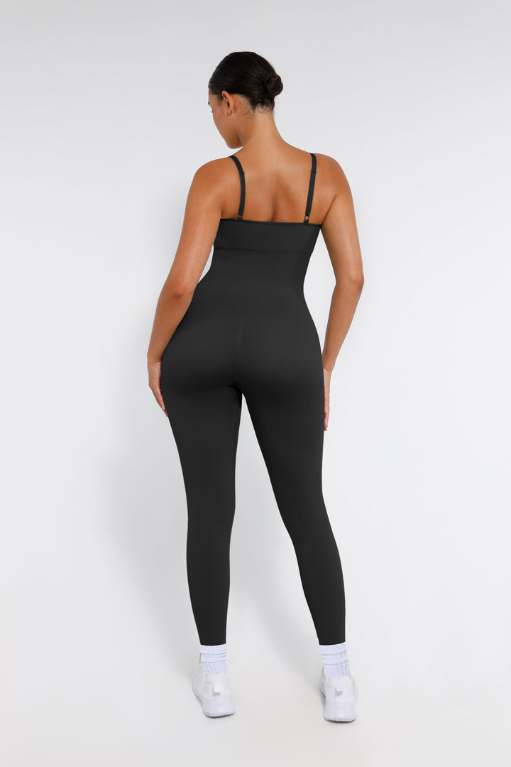 Combinaison Shapewear sans couture avec bretelles spaghetti
