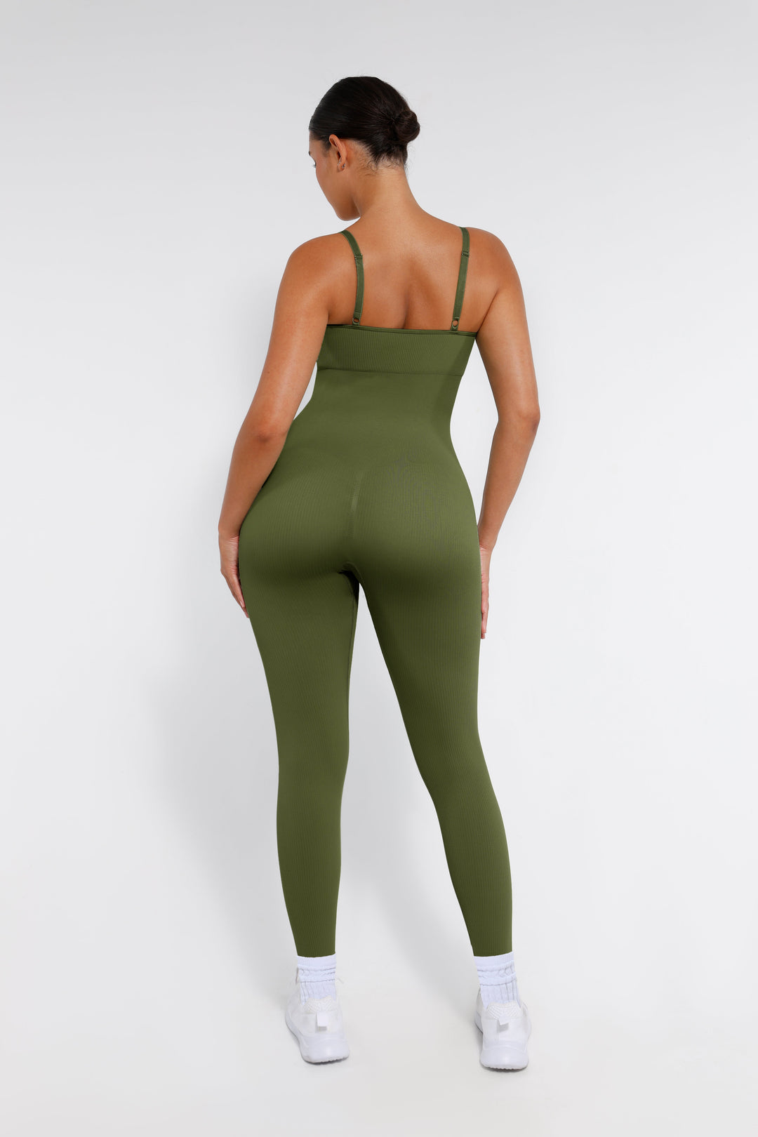 Combinaison Shapewear sans couture avec bretelles spaghetti