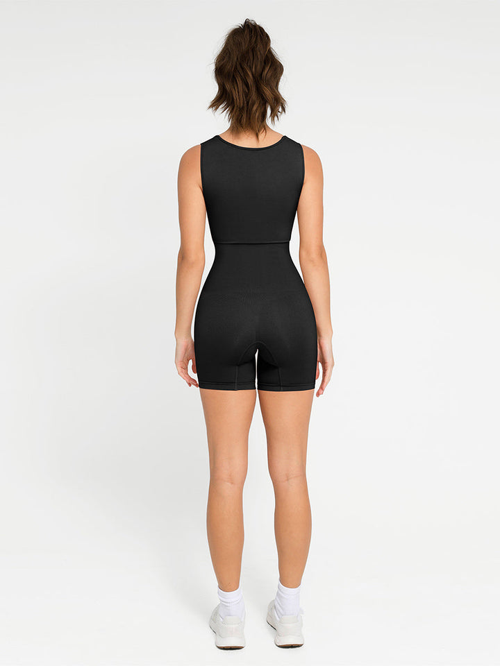 Body sculptant sans couture avec décolleté carré