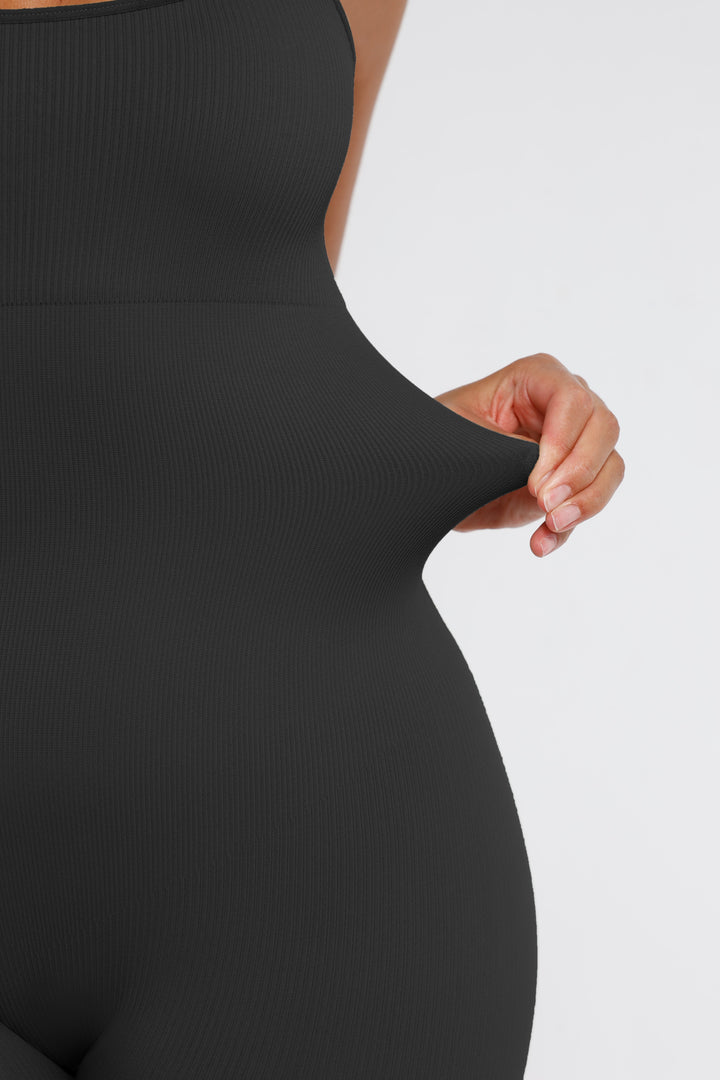 Combinaison Shapewear sans couture avec bretelles spaghetti
