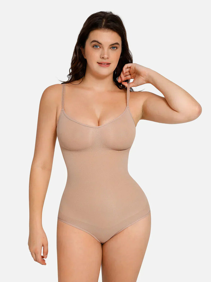Body gainant avec slip court