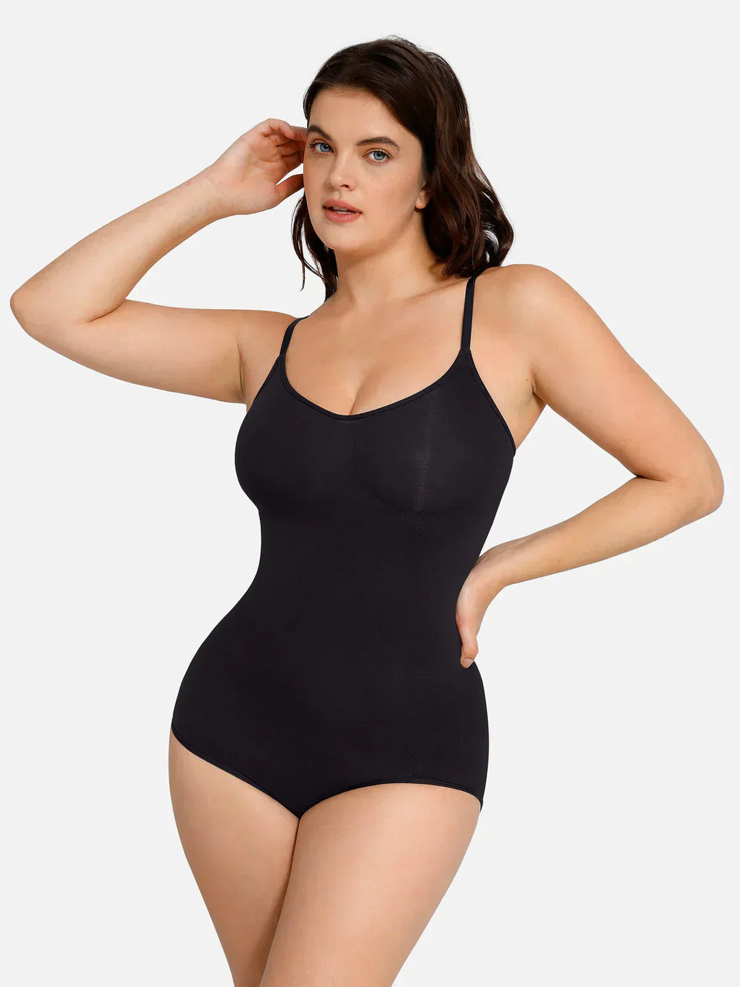 Body gainant avec slip court