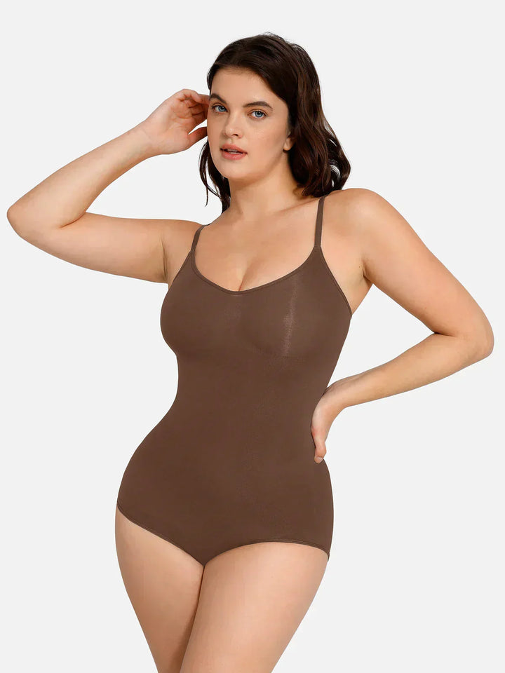 Body gainant avec slip court