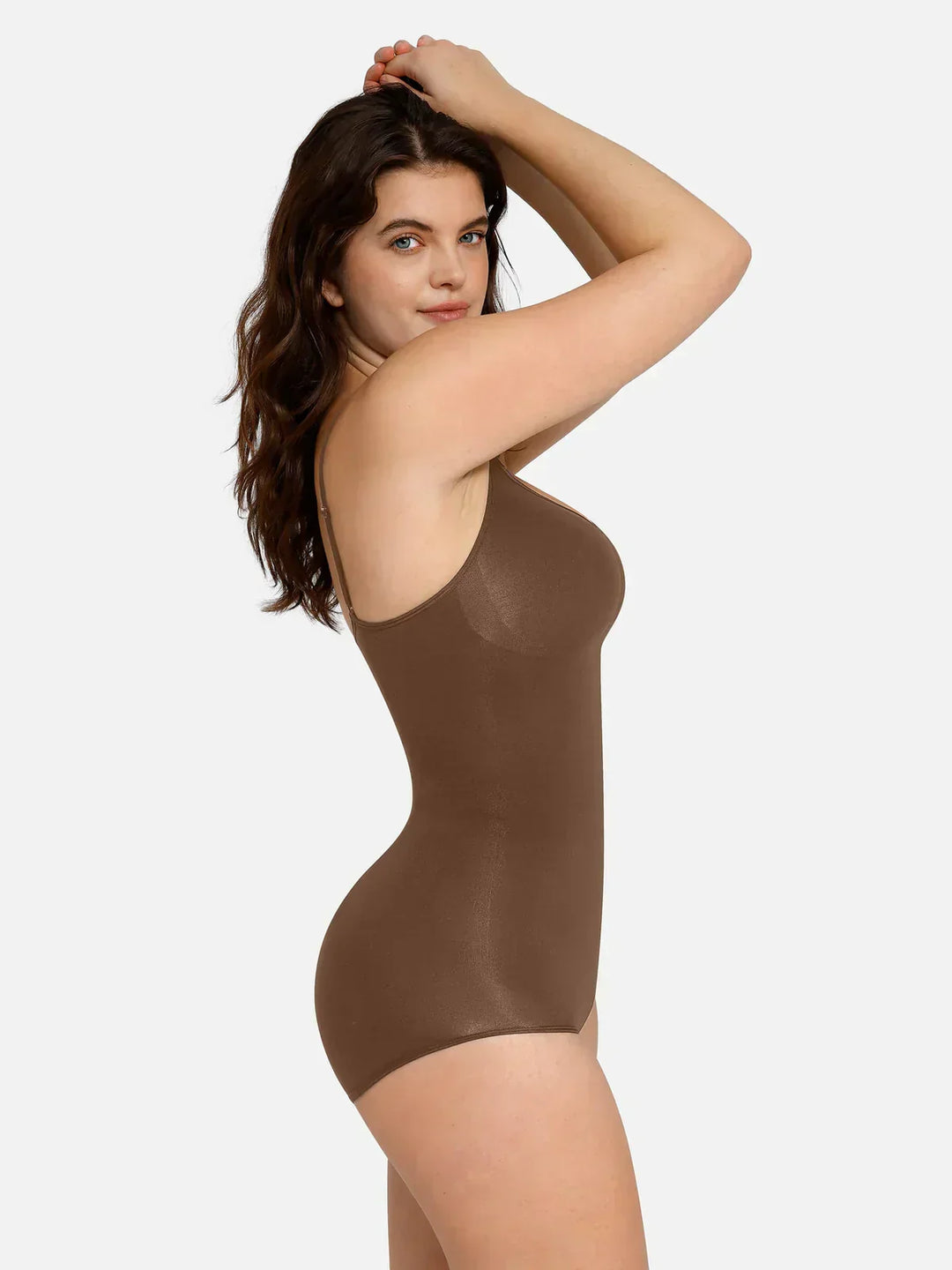 Body gainant avec slip court