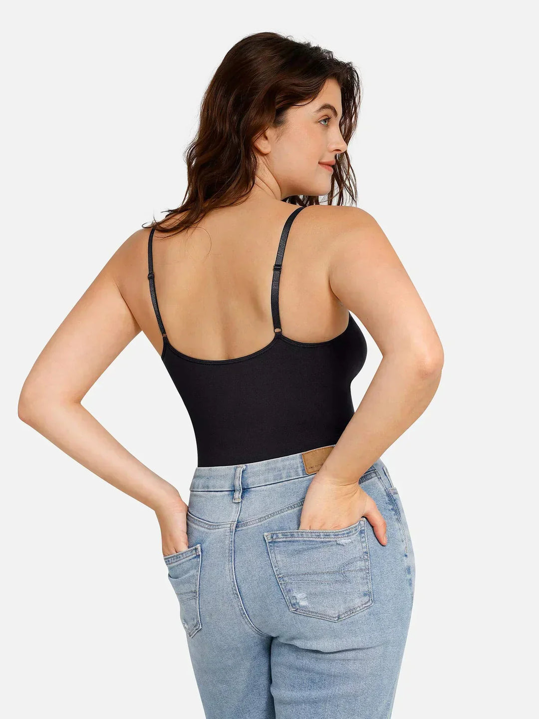 Body gainant avec slip court