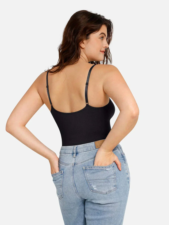 Body gainant avec slip court