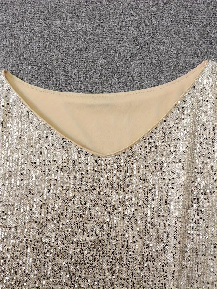 Sara | Robe mini glamour sans épaules