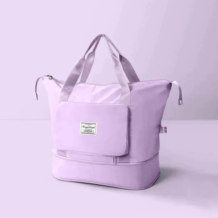 Sac de voyage polyvalent pour femmes, spacieux, pliable, en polyester