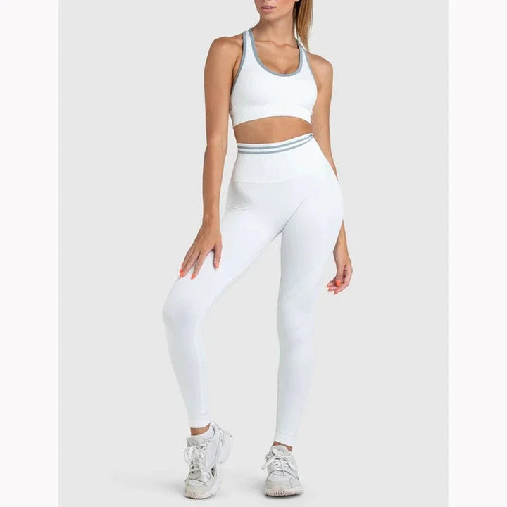 Vortixa | Ensemble de Sport-BH et Leggings Flexibles pour Femmes Été