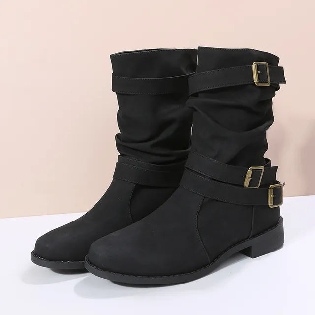 Bottes mi-mollet pour femmes | Chaussures Dirndl