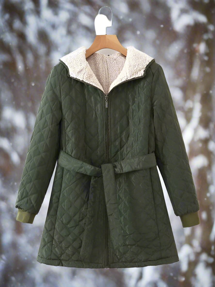 Parka d'hiver élégante, confortable et isolante pour femmes