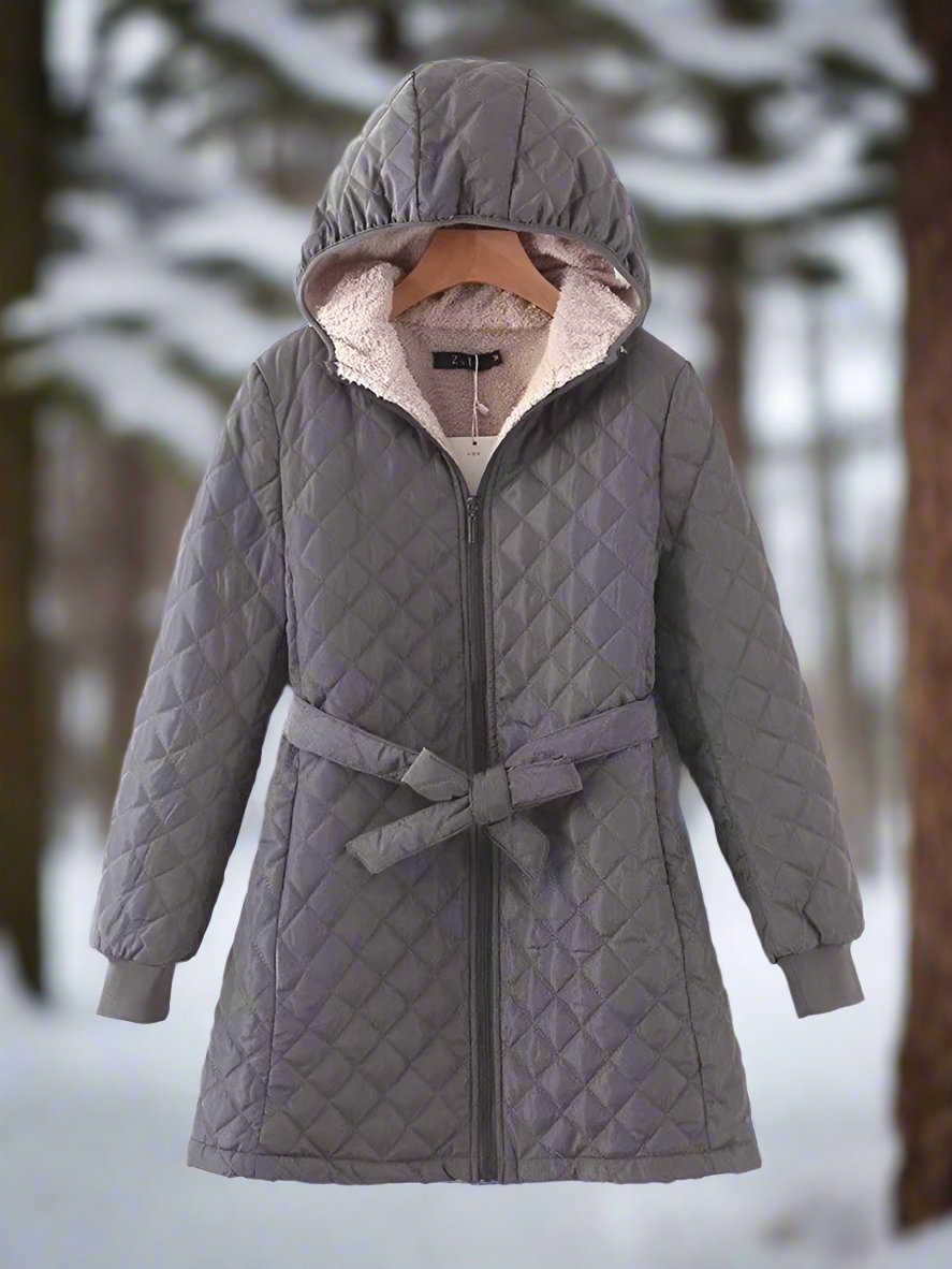 Parka d'hiver élégante, confortable et isolante pour femmes