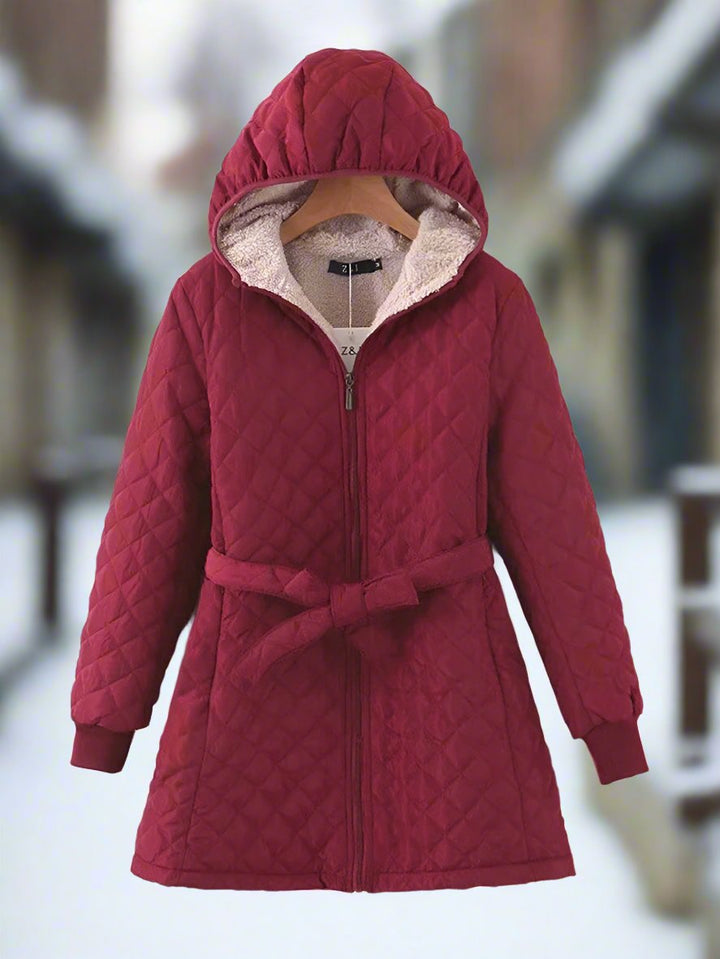 Parka d'hiver élégante, confortable et isolante pour femmes