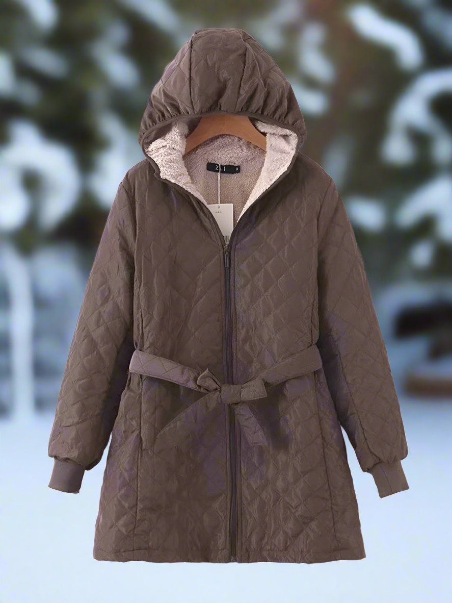 Parka d'hiver élégante, confortable et isolante pour femmes