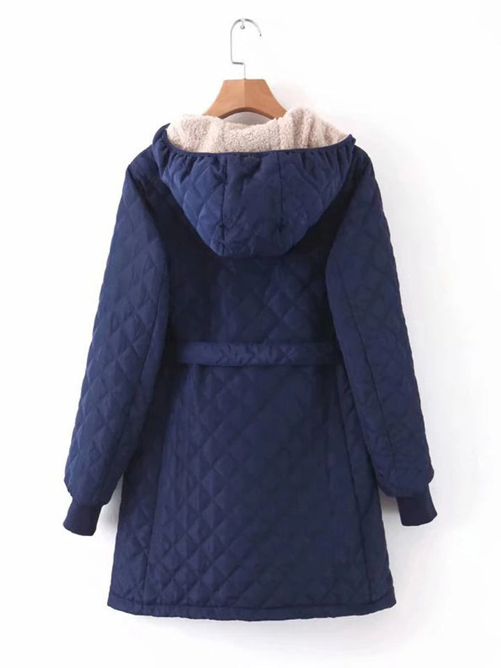 Parka d'hiver élégante, confortable et isolante pour femmes
