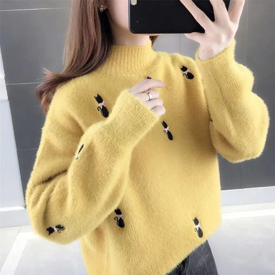 Mariana | Pull à col roulé doux et moelleux pour femmes