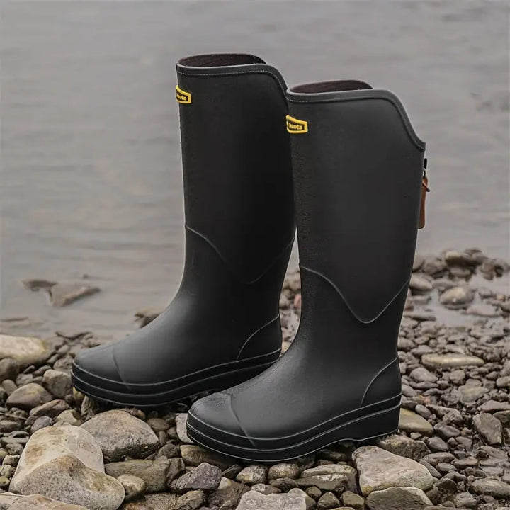 Tanja | Bottes en caoutchouc orthopédiques pour femmes, hauteur genou