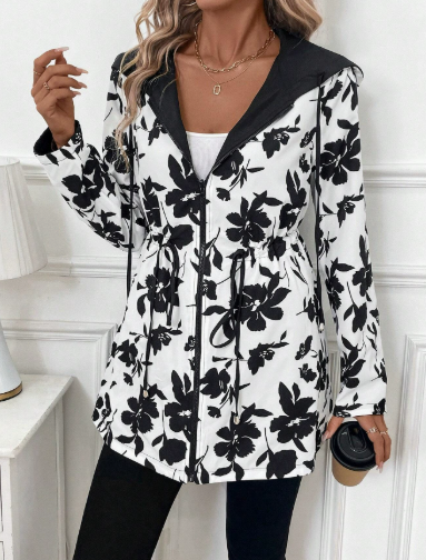 Manteau Réversible Pour Femmes Avec Motif Léopard – Style Élégant Et Polyvalent Pour Chaque Occasion