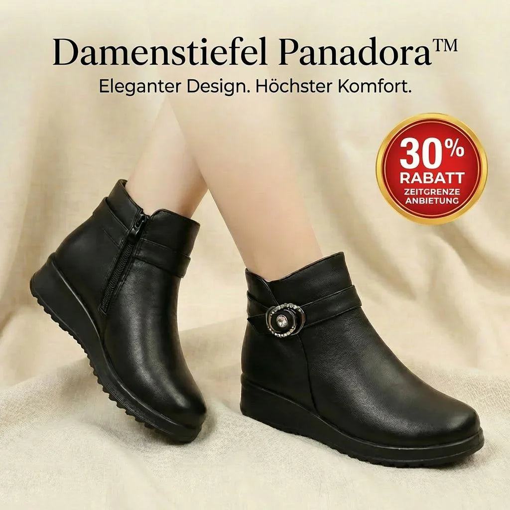 Bottes pour femmes Panadora™ avec doublure thermique et semelle orthopédique antidérapante.