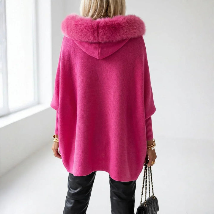 Manteau Femme Scarlet™ avec capuche en peluche luxueuse