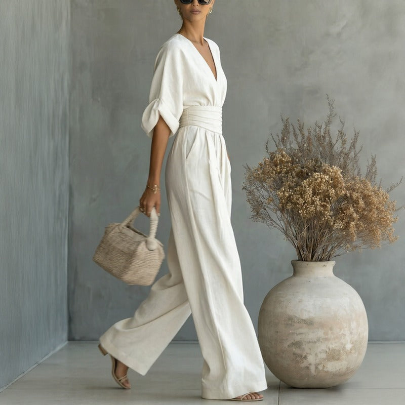 Granada™-Combinaison avec ceinture à la taille et design moderne