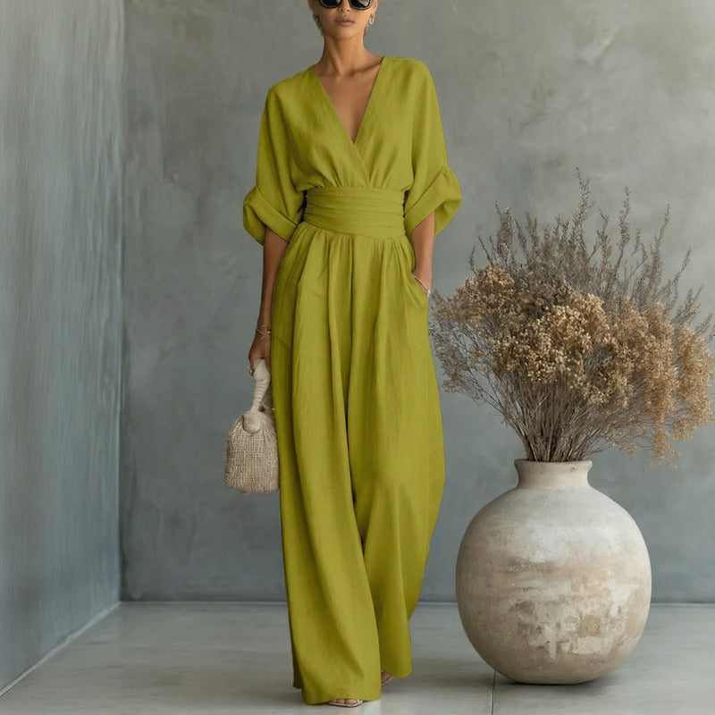 Granada™-Combinaison avec ceinture à la taille et design moderne