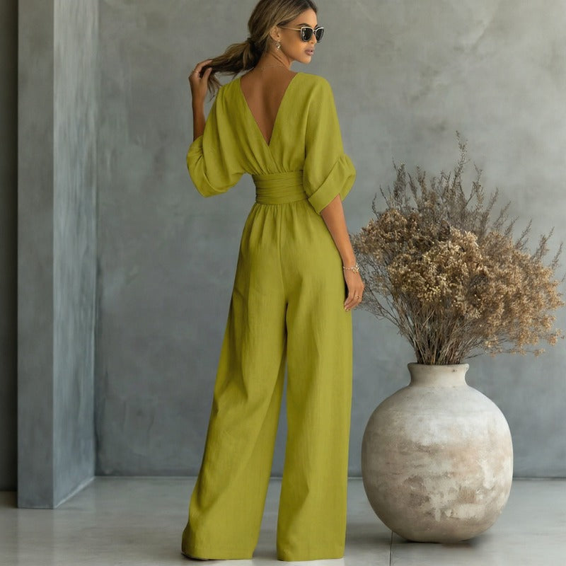 Granada™-Combinaison avec ceinture à la taille et design moderne