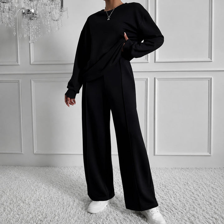 Estelle™ Ensemble de Sweatshirt Premium avec Pantalon Palazzo