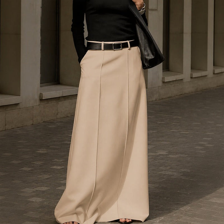 Corenne™ Jupe Maxi Élégante au Design Moderne
