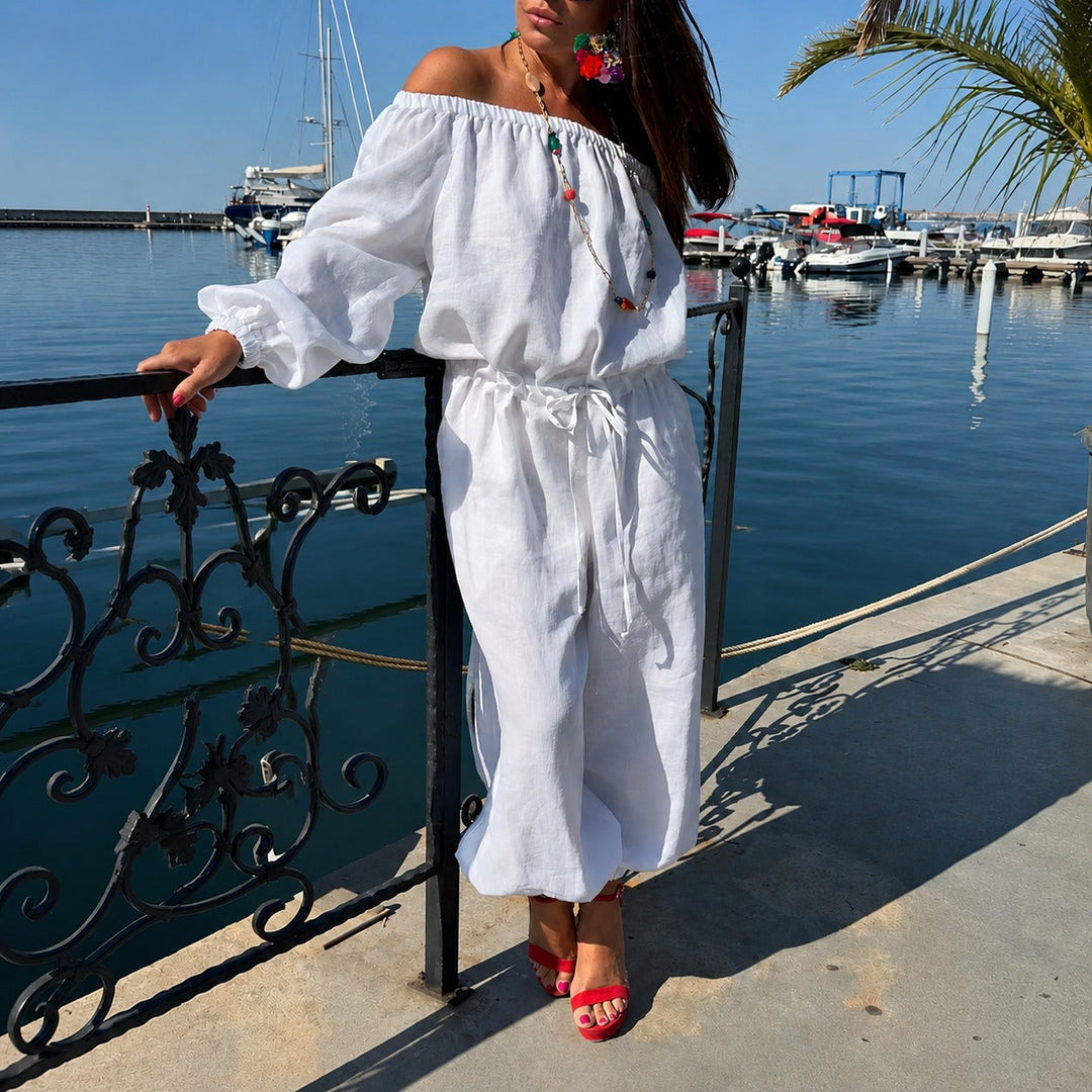 Bellamare™ Combinaison Avec Décolleté Dégagé Et Taille Ajustable