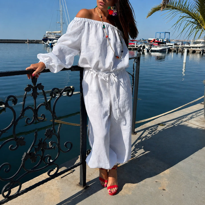 Bellamare™ Combinaison Avec Décolleté Dégagé Et Taille Ajustable
