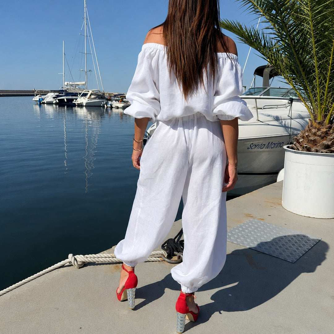 Bellamare™ Combinaison Avec Décolleté Dégagé Et Taille Ajustable