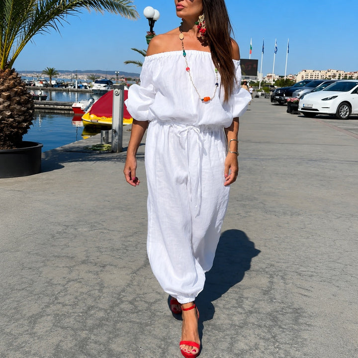 Bellamare™ Combinaison Avec Décolleté Dégagé Et Taille Ajustable