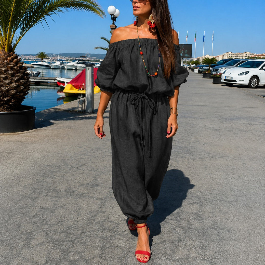 Bellamare™ Combinaison Avec Décolleté Dégagé Et Taille Ajustable