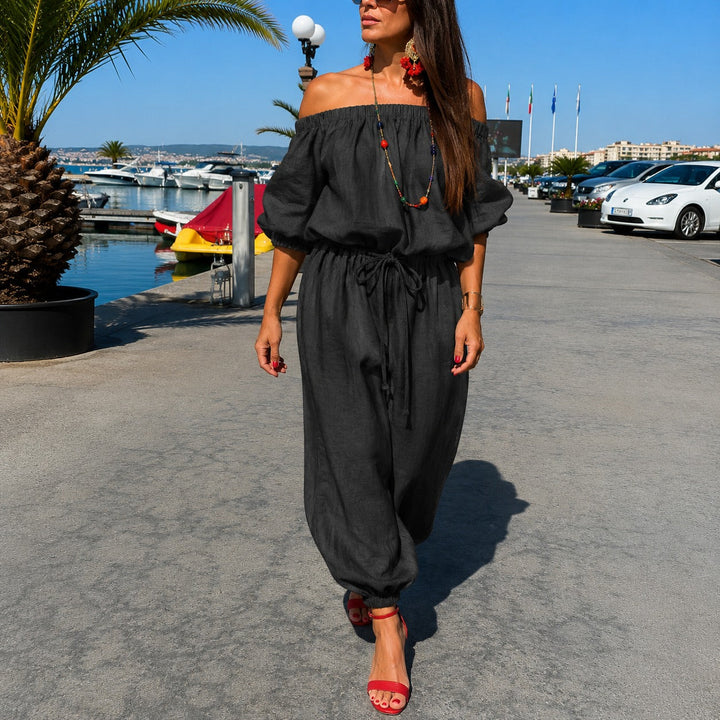 Bellamare™ Combinaison Avec Décolleté Dégagé Et Taille Ajustable