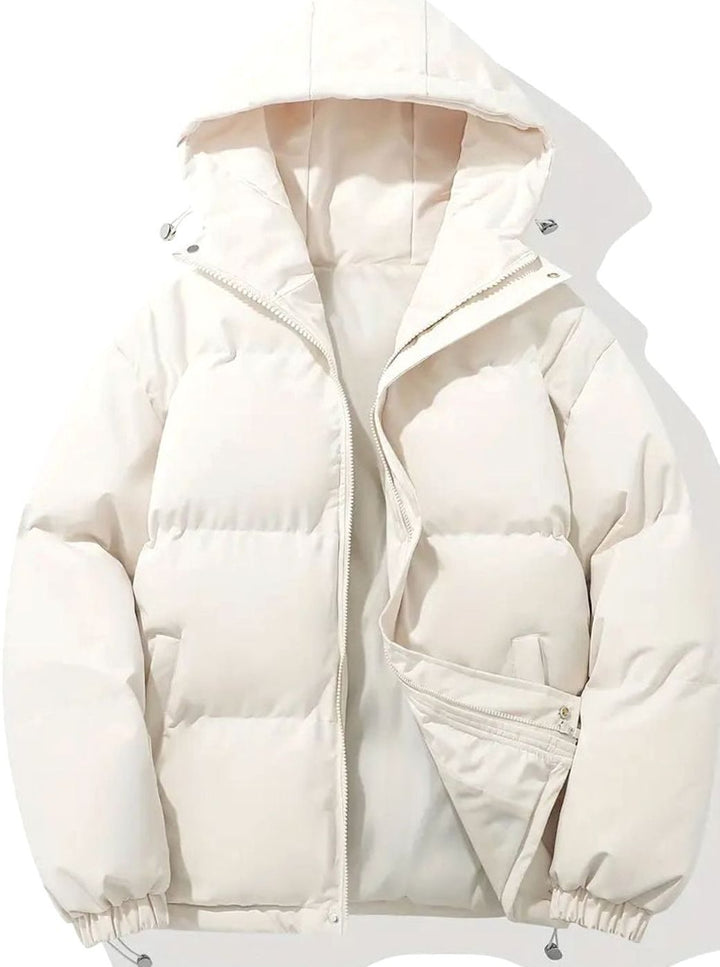 Veste d'hiver femme matelassée, doudoune chaude, veste de plein air avec col montant