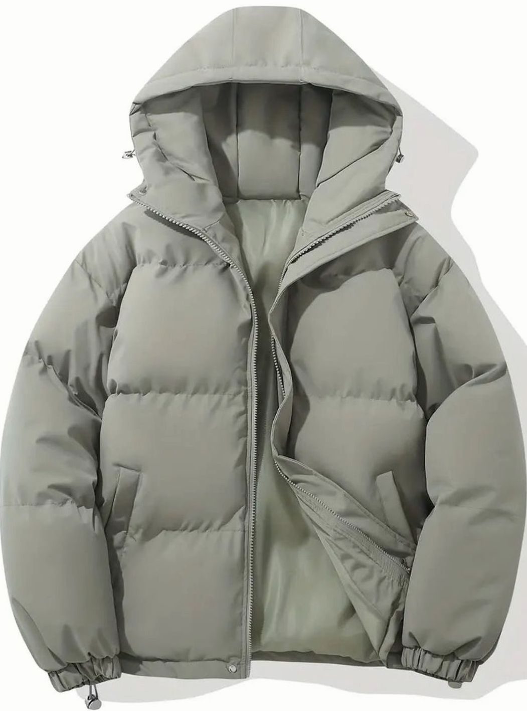 Veste d'hiver femme matelassée, doudoune chaude, veste de plein air avec col montant