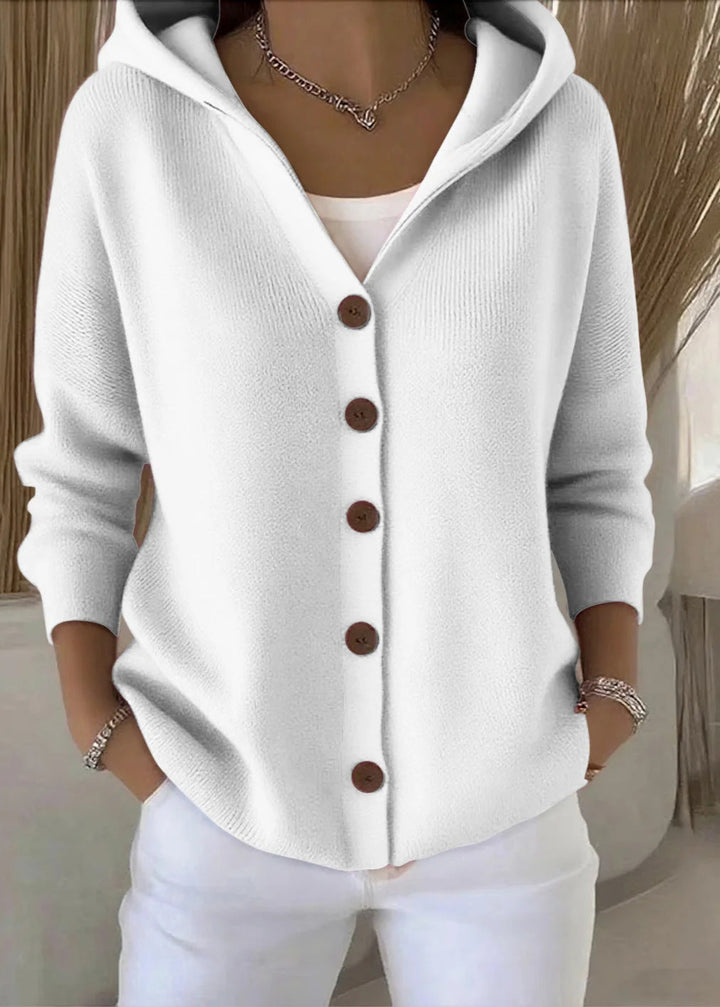 Isabel | Veste en tricot casual à capuche pour femmes