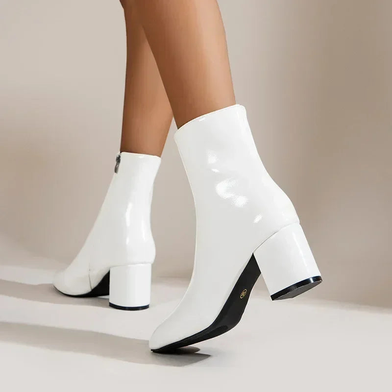 Chaussures Dirndl Femme | Avec Fermeture Éclair Latérale