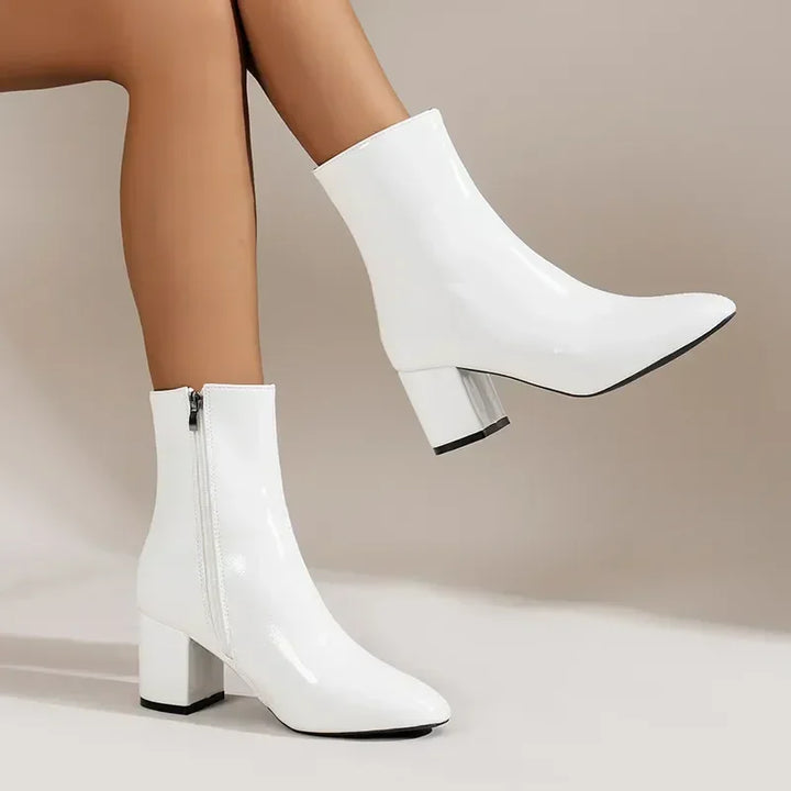 Chaussures Dirndl Femme | Avec Fermeture Éclair Latérale