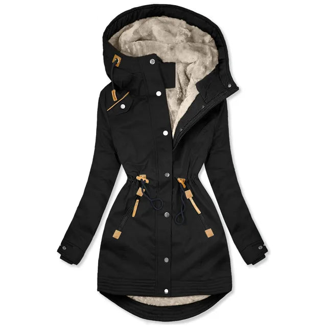 Eyla - Veste de parc pour femmes, douillette et imperméable