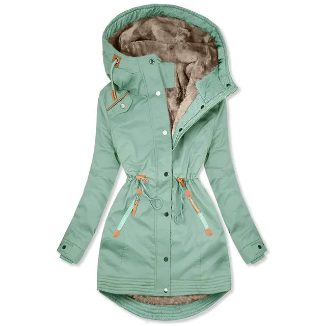 Eyla - Veste de parc pour femmes, douillette et imperméable