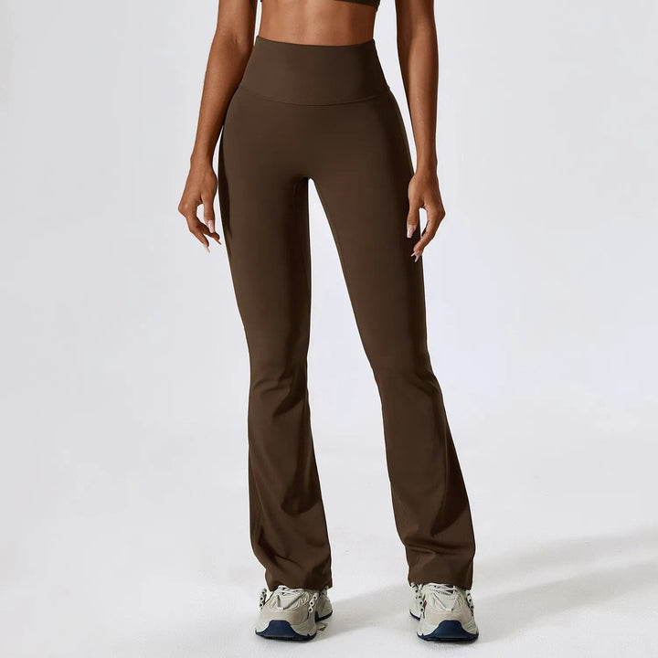 Pantalon de yoga évasé pour femmes