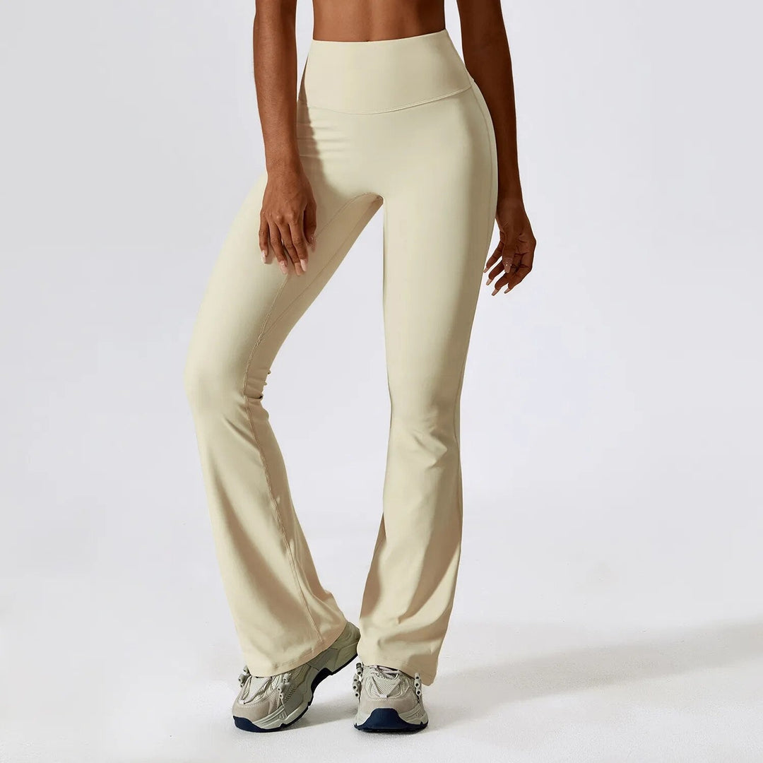 Pantalon de yoga évasé pour femmes