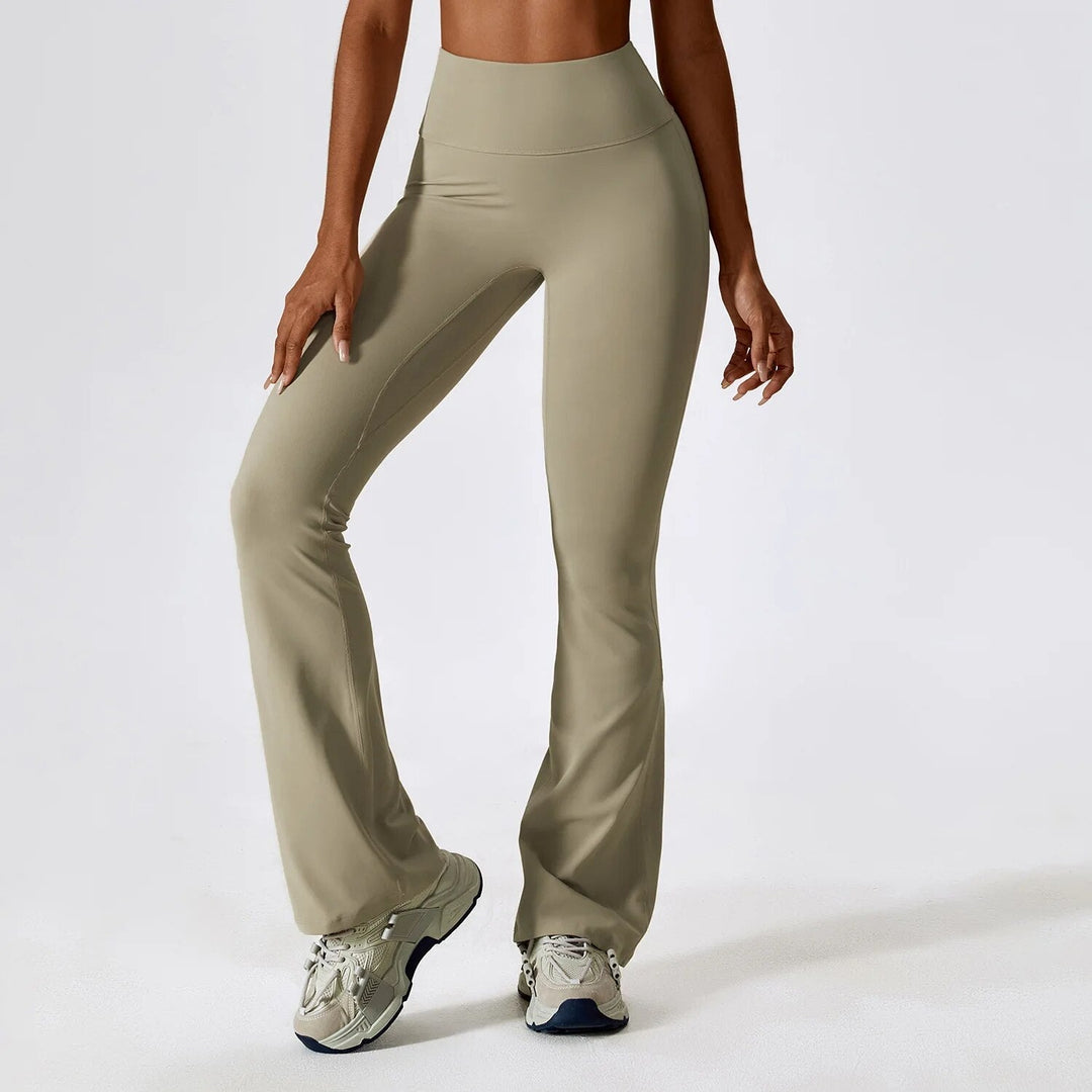 Pantalon de yoga évasé pour femmes