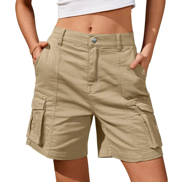 Tilda | Shorts Cargo Femme avec Poches Cargo Coupe Relaxed